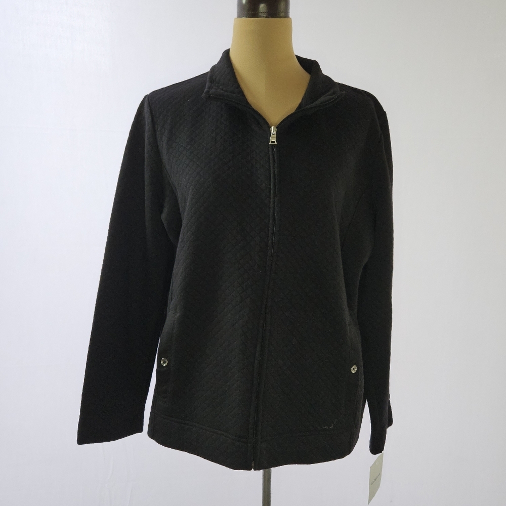 Croft & Barrow Women's Dark Utility Jacket - PXL